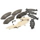 Колодки тормозные SUZUKI SX4 (13-) передние (4шт.) TRW
