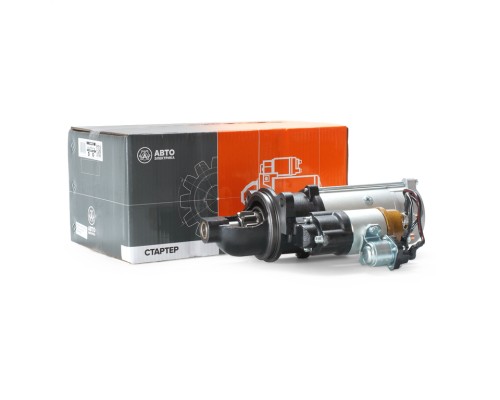 Стартер МАЗ, УРАЛ дв.ЯМЗ-236, 238, 656, 658, 7511 ЕВРО-2, 3 z=10 9.0кВт (с доп. реле) AVTOELECTRICA