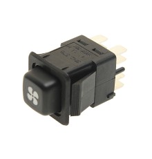 Выключатель кнопка ЗИЛ, ГАЗ, КАМАЗ, МАЗ 24V вентилятора АВАР