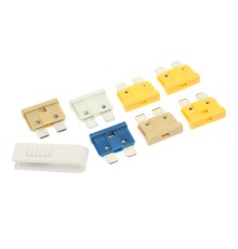 Предохранитель 5-25А флажковый НОРМА КАМАЗ комплект (7шт) КОПИР