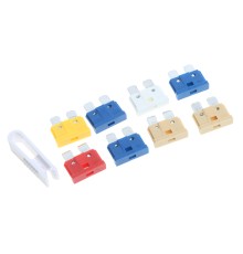 Предохранитель 5-25А флажковый НОРМА КАМАЗ комплект (8шт) КОПИР