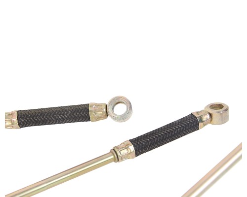 Трубка топливная КАМАЗ низкого давления комплект 3шт. ТМК