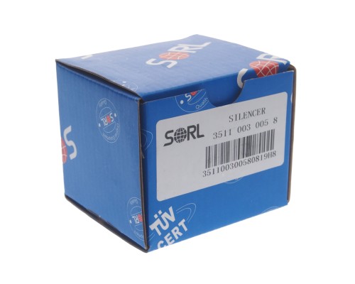 Шумоглушитель ЗИЛ, КАМАЗ, МАЗ пневмоклапанов и кранов SORL