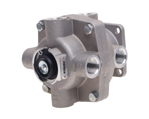 Кран ЗИЛ, КАМАЗ, МАЗ тормозной 2-х секционный FENOX