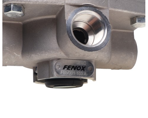 Кран ЗИЛ, КАМАЗ, МАЗ тормозной 2-х секционный FENOX