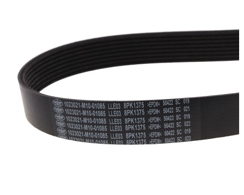 Ремень приводной поликлиновой 8PK1375 FAW J6, 3310, 4250 насоса водяного OE