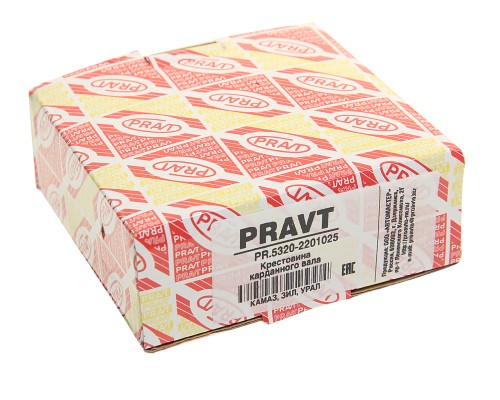 Крестовина КАМАЗ, ЗИЛ, УРАЛ вала карданного в сборе (39х118мм) (стопорные пластины) PRAVT