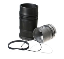 Гильза с поршнем ЯМЗ-236, 238 (гильза, поршень, упл/к, п/к)(общ.ГБЦ) (вместо 238Б-1004005-Б) АВТОДИЗЕЛЬ