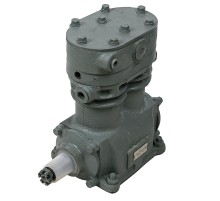 Компрессор ЗИЛ, МАЗ дв.ММЗ (2 цилиндровый) жид. охлаж. без шкива 360л/мин. с охлаждающей плитой БЗА №