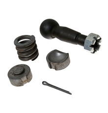 Палец рулевой тяги ЗИЛ-130 продольной (рычага) в сборе (комплект на наконечник) ТК МЕХАНИК