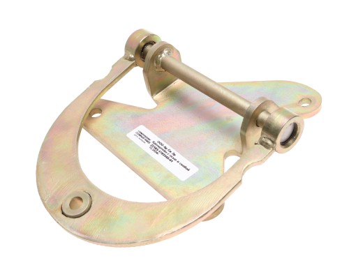 Кронштейн КАМАЗ-6520 тяги КПП с осью и скобой в сборе ROSTAR