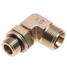 Штуцер SHACMAN SHAANXI механизма рулевого ГУРа (угловой) OE