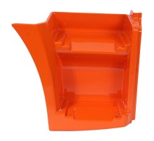 Щиток КАМАЗ-65115 подножки правый (рестайлинг) (оранжевый) ТЕХНОТРОН