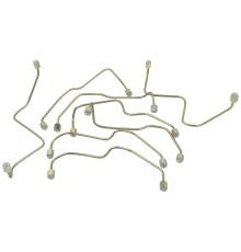 Трубка топливная КАМАЗ высокого давления комплект 8шт. ТМК