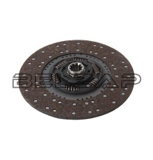 Диск сцепления МАЗ-5336, 5516, 6303, 5551 (395WGTZ 1 3/4"-10N) (аналог SACHS) MEGAPOWER