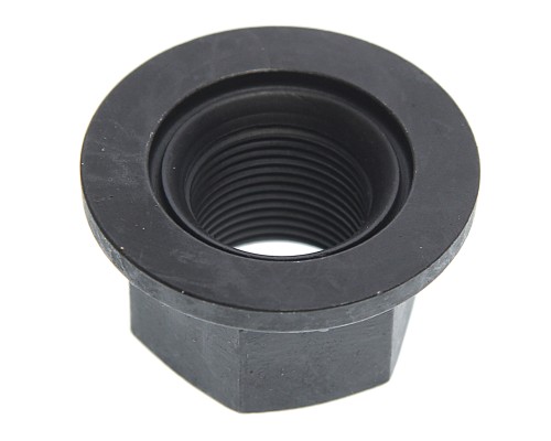 Гайка колеса М22х1.5 полуприцепа, тягача (юбка подвижная,  H=27мм, SW32) DT