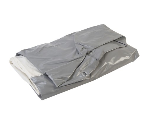 Тент ГАЗель Next В(1.53)хШ(2.16)хД(3.17) 2-х сторонний 6 люверсов алюм. борт (серый) АВТОПЛАСТ