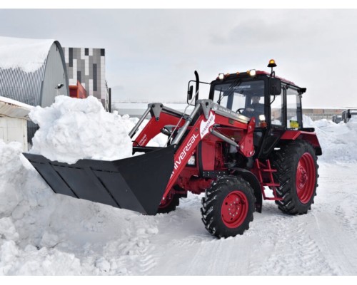 Погрузчик МТЗ-80, 82, 892 навесной фронтальный г/п 2250кг (БРС,  БРС РО,  1 дивертор) Н/О БОЛЬШАЯ ЗЕМЛЯ