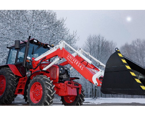 Погрузчик МТЗ-80, 82, 892 навесной фронтальный г/п 2250кг (БРС,  БРС РО,  1 дивертор) Н/О БОЛЬШАЯ ЗЕМЛЯ