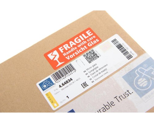 Элемент зеркальный КАМАЗ-5490 MERCEDES Axor (10-) с подогревом DT