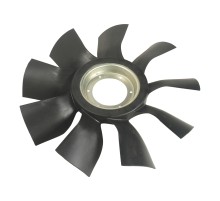 Вентилятор КАМАЗ-ЕВРО 640мм с выгнутым диском в сборе (дв.CUMMINS ISBe185-300) ТЕХНОТРОН