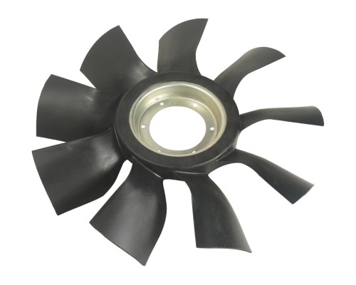 Вентилятор КАМАЗ-ЕВРО 640мм с выгнутым диском в сборе (дв.CUMMINS ISBe185-300) ТЕХНОТРОН