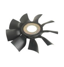 Вентилятор КАМАЗ-ЕВРО 640мм с плоским диском в сборе (дв.CUMMINS ISBe185-300) ТЕХНОТРОН