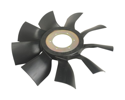 Вентилятор КАМАЗ-ЕВРО 640мм с плоским диском в сборе (дв.CUMMINS ISBe185-300) ТЕХНОТРОН