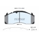 Колодки тормозные VOLVO FH дисковые (250x111x29) (4шт.) TEXTAR
