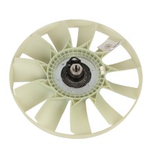 Вентилятор КАМАЗ-ЕВРО 750мм с вязкостной муфтой и обечайкой в сборе (дв.CUMMINS ISLe400) ТЕХНОТРОН