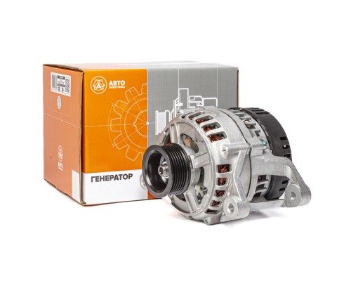 Генератор КАМАЗ дв.740.30, 740-31, 740-50 ЕВРО-2, 3 поликлиновой шкив 28В 95А компакт AVTOELECTRICA