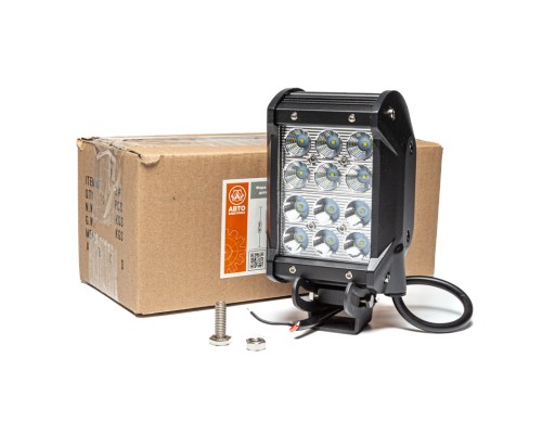 Фара рабочего света прямоугольная 167х100х93 12Вт 6 светодиодов комбинированный свет AVTOELECTRICA