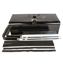 Бак топливный МАЗ 350л (450х600х1400) с комплектом для установки+РТИ (один фланец d=92мм) БАКОР