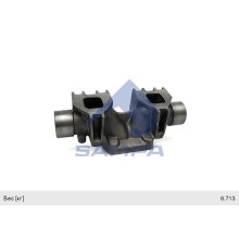 Коллектор MAN TGS выпускной (средняя часть) SAMPA