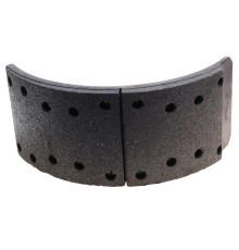 Колодки тормозные SHACMAN SHAANXI передние (1шт.) (18 отверстий) OE