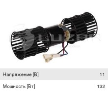 Мотор отопителя ОСА 9000 12V (с крыльчаткой) LUZAR