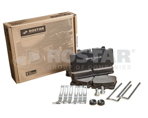 Колодки тормозные MAN RENAULT передние/задние дисковые (4шт.) ROSTAR