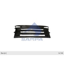 Решетка радиатора SCANIA P, R series верхняя SAMPA