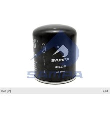 Фильтр осушителя КАМАЗ MERCEDES Actros (14-) (NEW EAC2) (M41x2) SAMPA
