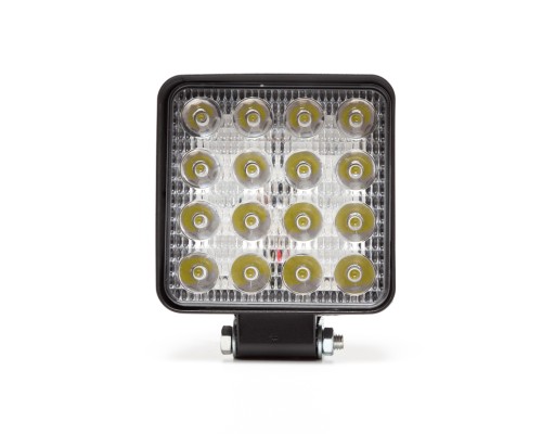 Фара рабочего света квадратная 110х140х28 48Вт 16 светодиодов рассеянный свет AVTOELECTRICA