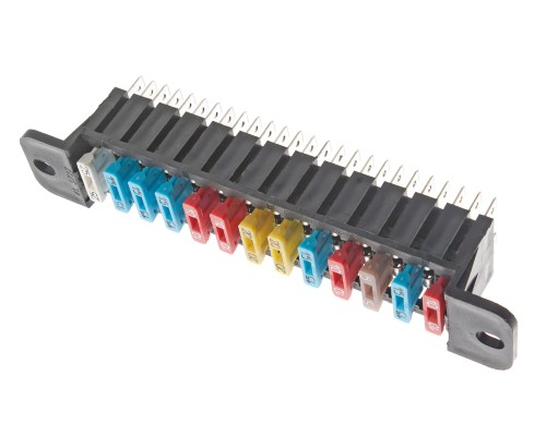 Блок предохранителей ГАЗ-3110 (13 защищаемых цепей) АВАР