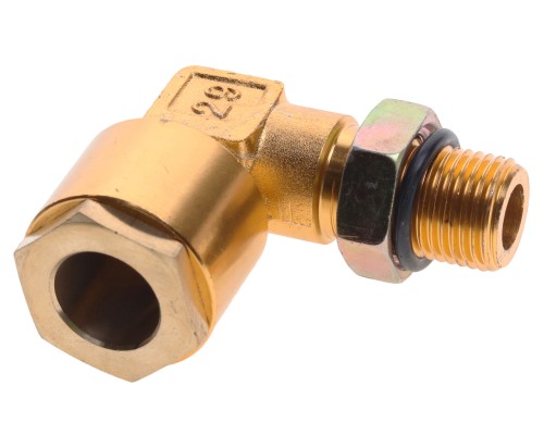 Штуцер SHACMAN SHAANXI угловой OE