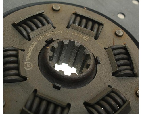 Диск сцепления ГАЗ-52 тканная накладка,  усиленный ТРАНСМАШ