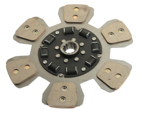 Диск сцепления МТЗ-80, 82 ведомый (металлокерамическая накладка) АГРОТЭК