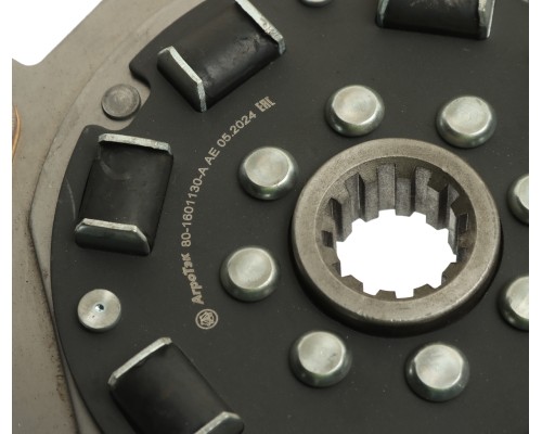 Диск сцепления МТЗ-80, 82 ведомый (металлокерамическая накладка) АГРОТЭК