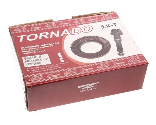 Пара главная ГАЗ-3302 41х8 Н/О (мелкий шлиц) ТОРНАДО-НН