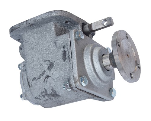 Коробка ГАЗ-3307, 53 отбора мощности КПП 4-ст. водовоз (фланец, одинар. шестерня, косозубая) АГРЕГАТ