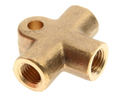 Тройник ГАЗ-3302, ГАЗель Next тормозной системы передний АККОМ