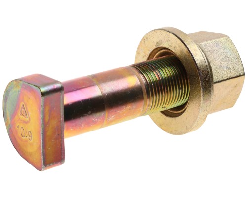 Шпилька колеса SHACMAN SHAANXI переднего с гайкой (М22х1.5x81) OE