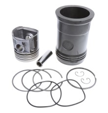 Гильза с поршнем ЗИЛ-130 (гильза, поршень, п/п, стоп.и упл.кол., п/кол.) ЭКСПЕРТ МОТОРДЕТАЛЬ